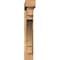 Ekena Millwork Merced Block Smooth Bracket w/ Offset Brace, Western Red Cedar, 5 1/2"W x 34"D x 34"H BKT0604X34X34MRC05SWR - alternate 4